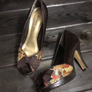 Madden girl pumps.  Peep toe